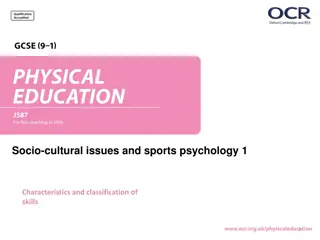 Characteristics of Skilful Movement in Sports Psychology