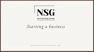 Unlocking Entrepreneurial Success with NOVA Strategy Group