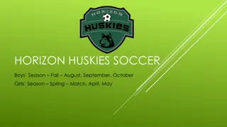 Horizon Huskies Soccer: Registration, Requirements, Equipment, Uniforms, and Practice Schedule