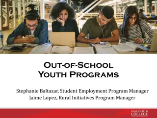 Youth Programs for Education and Employment in Bakersfield