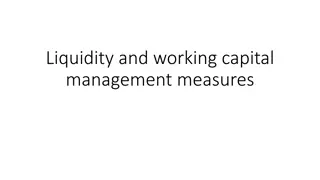 Effective Liquidity and Working Capital Management Measures