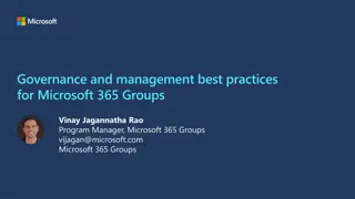 Microsoft 365 Groups Management Best Practices and Governance Tips