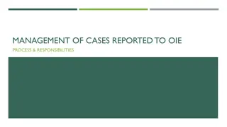 OIE Process & Responsibilities in Addressing Misconduct Reports