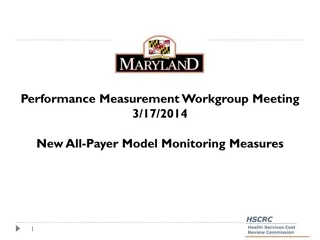 Comprehensive Overview of Maryland's New All-Payer Model and Monitoring Measures