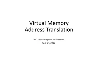 Virtual Memory Address Translation in Computer Architecture