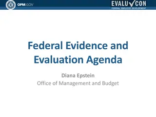 Importance of Evidence-Based Evaluation in Government Programs