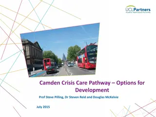 Camden Crisis Care Pathway Development Overview