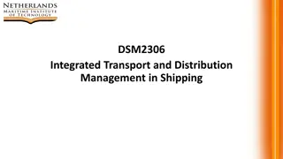 Components of Integrated Transport and Distribution Management in Shipping