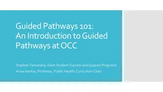 Introduction to Guided Pathways at OCC: A Comprehensive Overview
