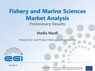 Preliminary Analysis of Fishery and Marine Sciences Market