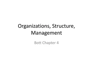 Organizational Models and Structuring Principles