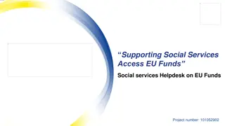 Accessing EU Funds for Social Services: Project Highlights and Achievements