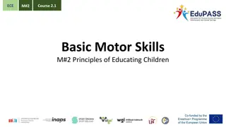 Importance of Basic Motor Skills in Early Childhood Education