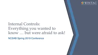 Internal Controls: NCSAB Spring 2019 Conference Highlights