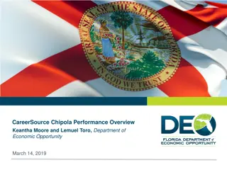 Florida Workforce System Overview and Roles | Performance Indicators