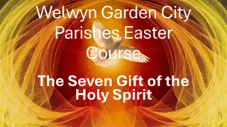 Explore the Gift of Counsel and Wisdom in Easter Course