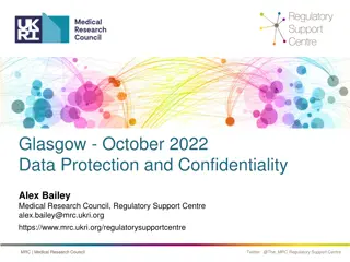 Data Protection and Confidentiality in Health Research