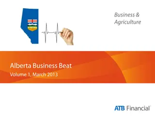 Insights from Alberta SME Survey 2013: Business Forecast & Plans