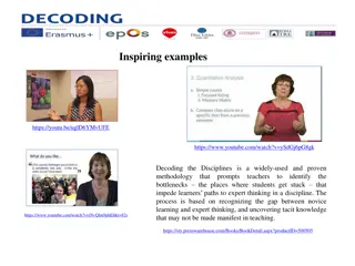 Decoding the Disciplines in Pedagogy of Interculture and Citizenship