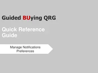 Effective Management of Notification Preferences in Business and Invoice Dashboard
