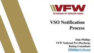 Streamlining VA Notifications for Veteran Service Organizations