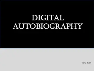 Trina Kim - Digital Autobiography and Important Life Events