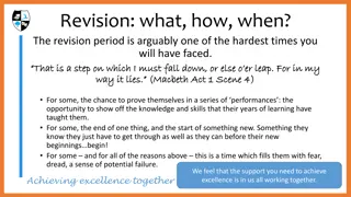 Effective Exam Revision Strategies: Plan, Assess, and Succeed