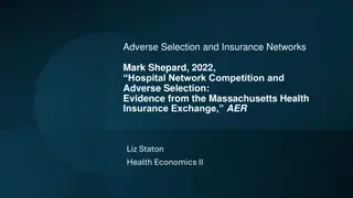 Hospital Network Competition and Adverse Selection: Evidence from Massachusetts