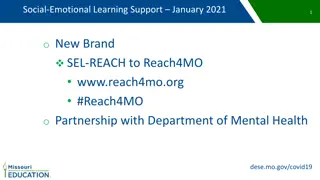 Supports for Social-Emotional Learning & Mental Health in Schools