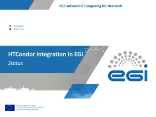 Advanced Computing for Research with EGI Foundation