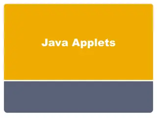 Creating Java Applets: A Beginner's Guide to Applet Development
