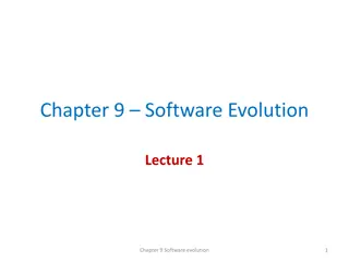 Software Evolution and Change Processes