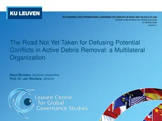 International Conference on Conflicts in Space and the Rule of Law 2016