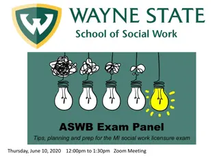 ASWB Licensure Prep Exam Overview and Tips