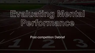 Optimizing Athlete Performance Through Post-Competition Debriefing