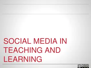 Enhancing Teaching and Learning Through Social Media