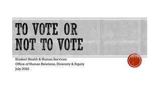 The Evolution of Voting Rights in the U.S.