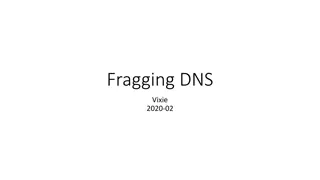 DNS Infrastructure Challenges and MTU Considerations