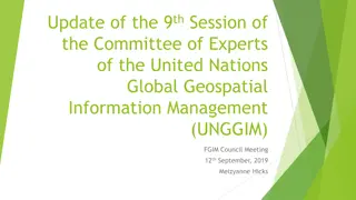 UNGGIM 9th Session Committee Updates and Key Outcomes