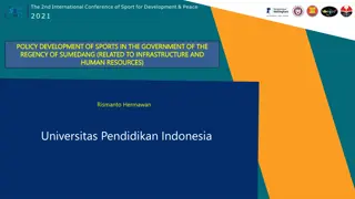Sports Policy Development in Sumedang Regency: Infrastructure & Human Resources