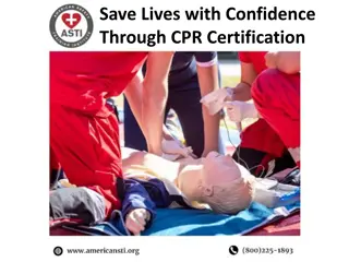 Benefits of Taking a CPR Certification Course
