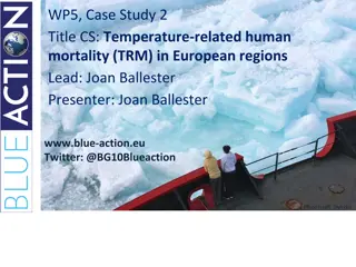 Temperature-related Human Mortality in European Regions: Impacts and Adaptation