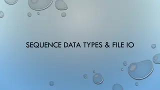 String Data Types and Operations in Python