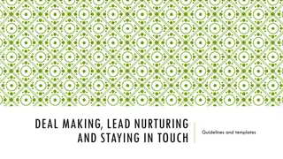 Effective Lead Nurturing Strategies and Templates for Successful Deal Making