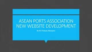 ASEAN Ports Association Website Development and Management