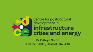 Innovative Training Opportunities for Skilled Professionals in Energy and Infrastructure Research