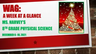 8th Grade Physical Science Weekly Activities: Dec 6 - Dec 10, 2021