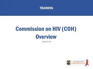 Integrated HIV and STD Prevention Council Overview