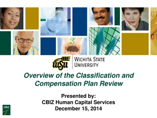 Overview of Classification and Compensation Plan Review at Wichita State University