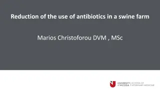 Swine Farm Antibiotic Reduction Strategies